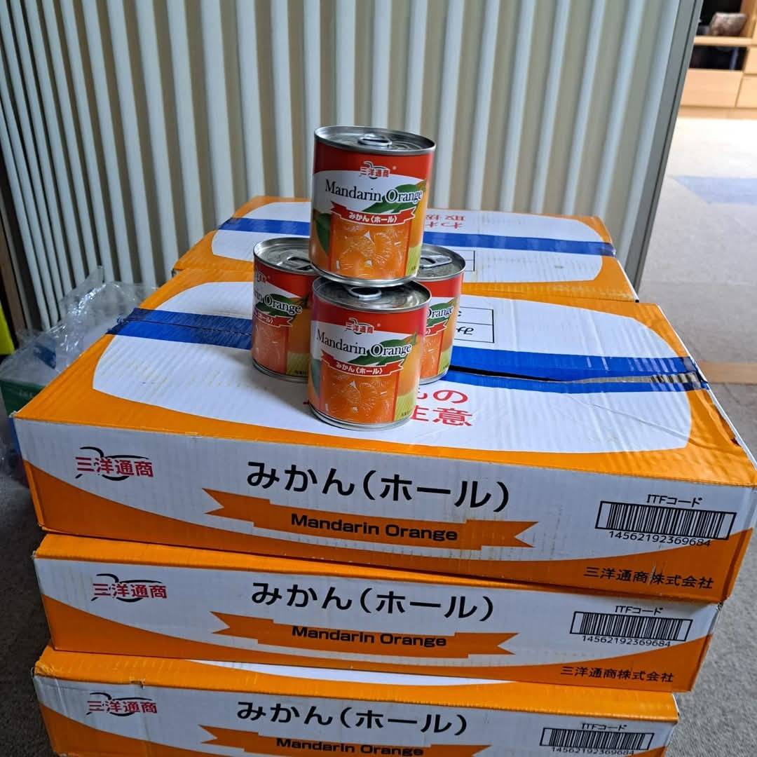 支援助成で購入したフルーツ