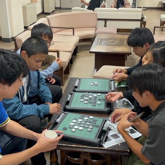 宿舎では自由時間にそれぞれが、好きなことをして楽しんだよ。