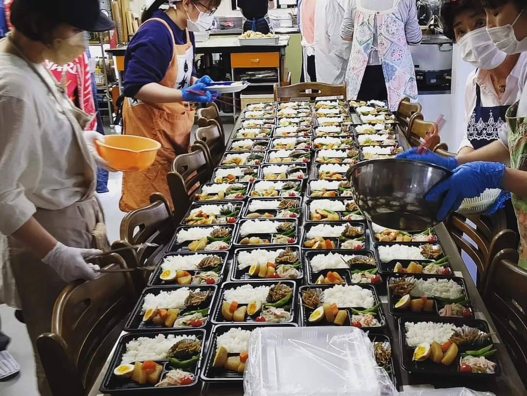 こども食堂で用意されたお弁当